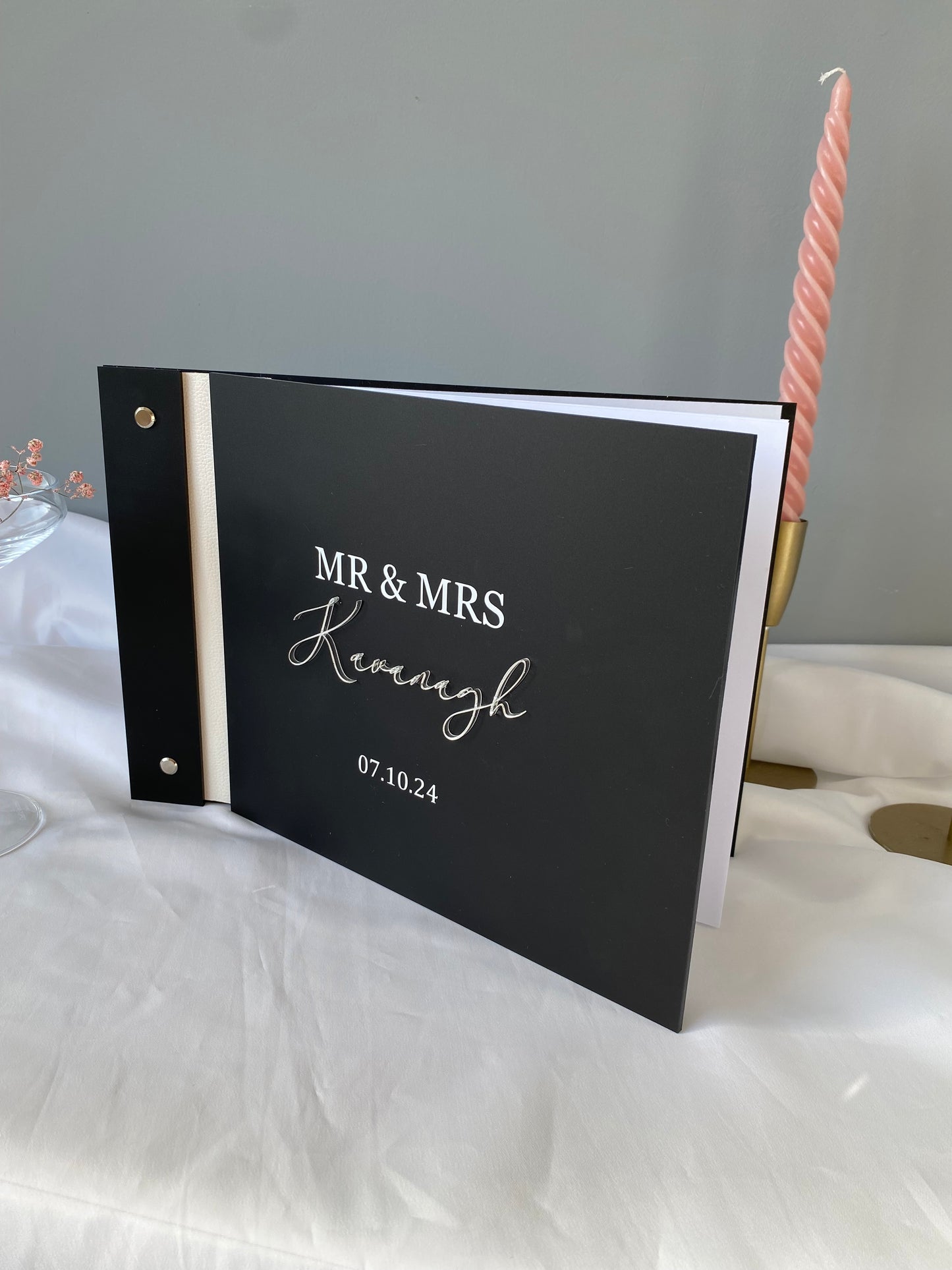 Bespoke Acrylic Guestbook