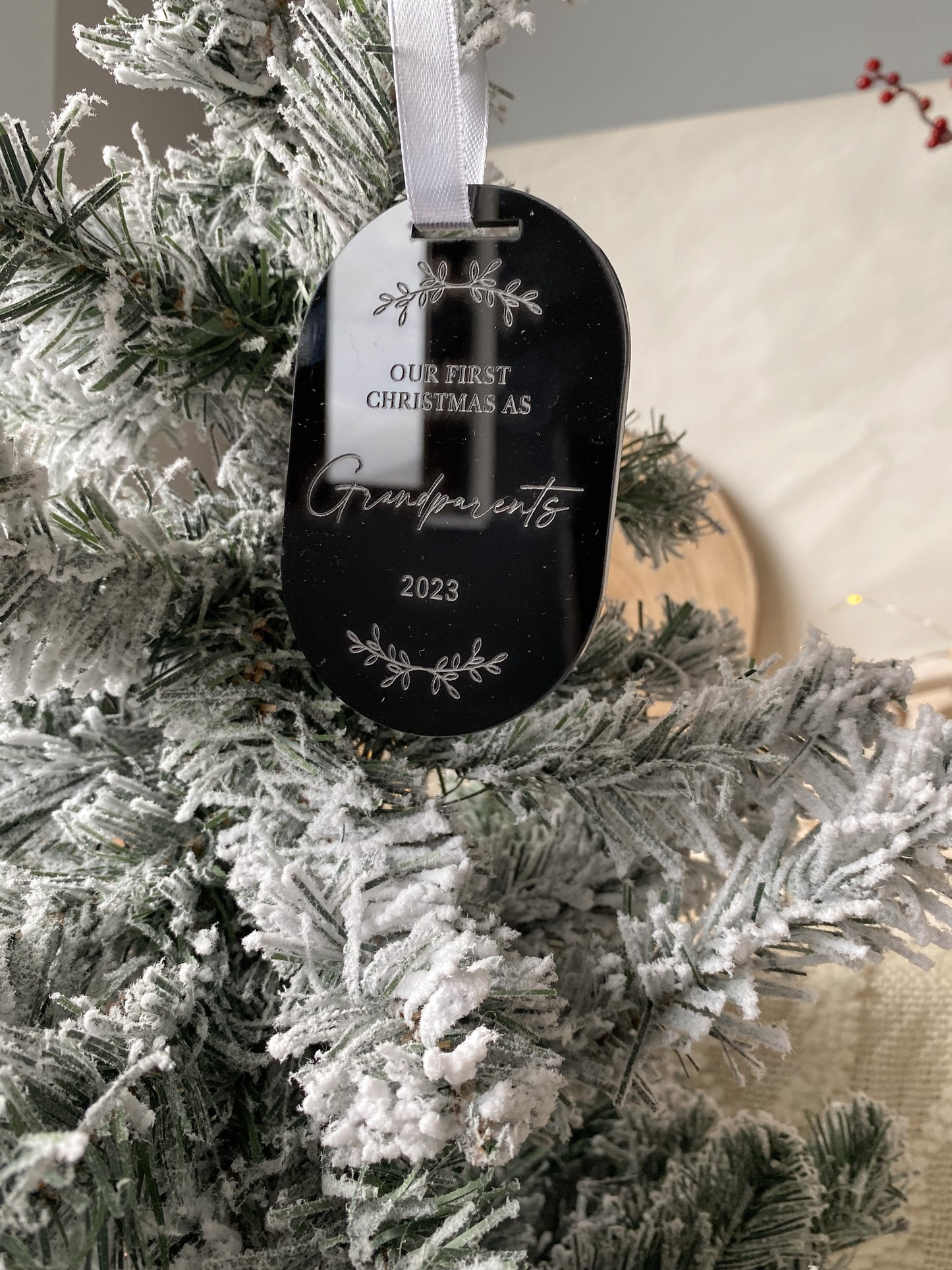 First Christmas as Grandparents Ornament