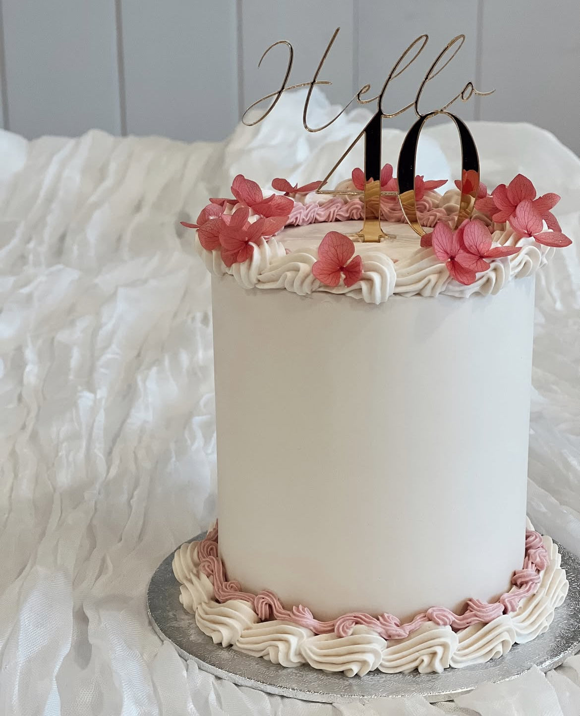 Hello “Number” Birthday Cake Topper