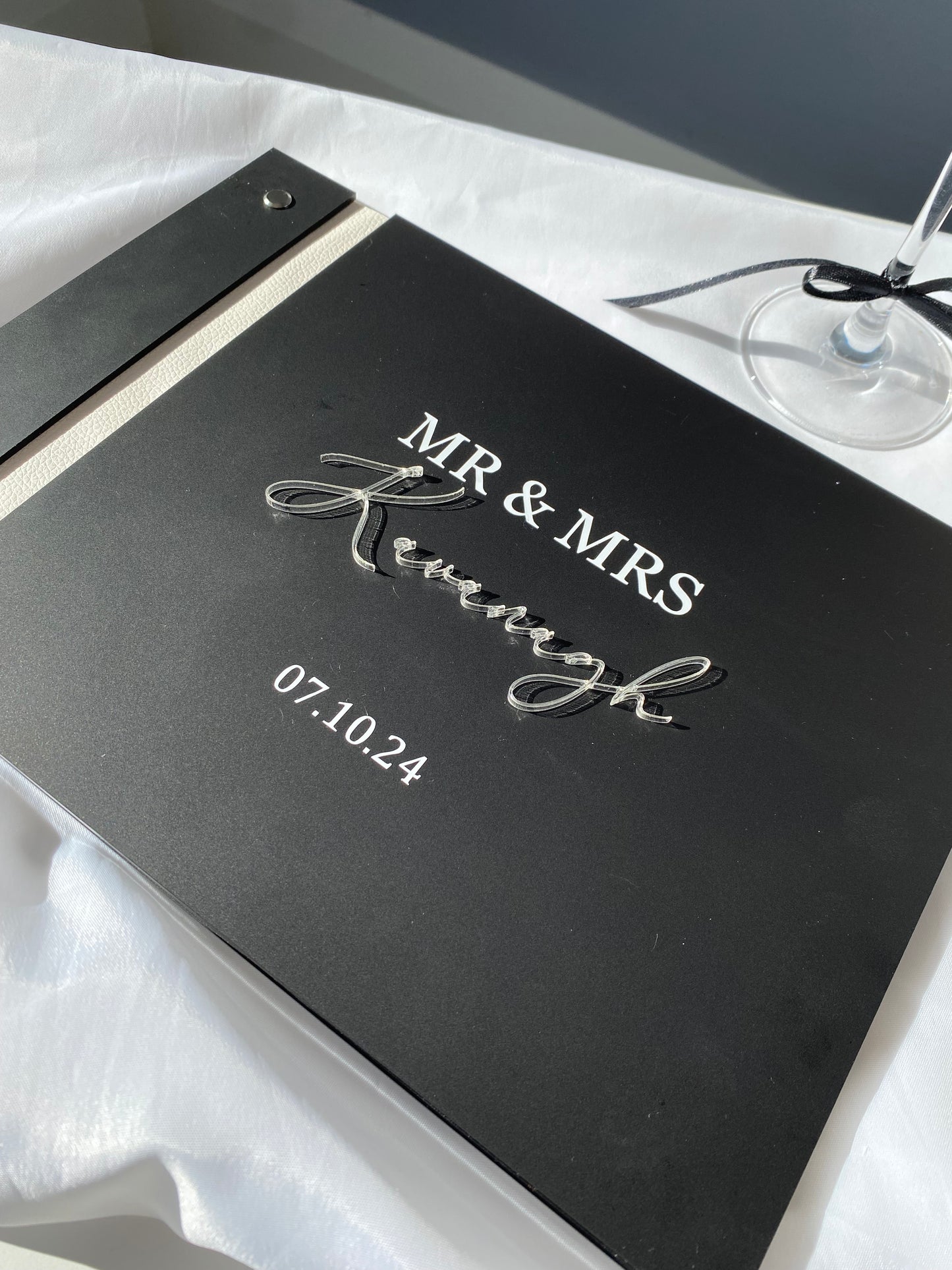 Bespoke Acrylic Guestbook