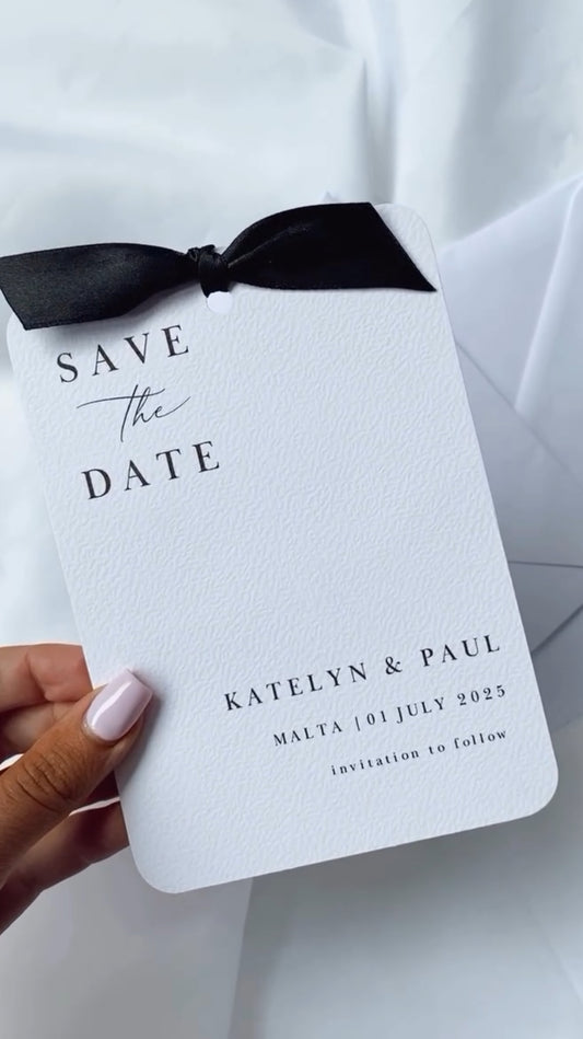 Simplicity Save the Dates