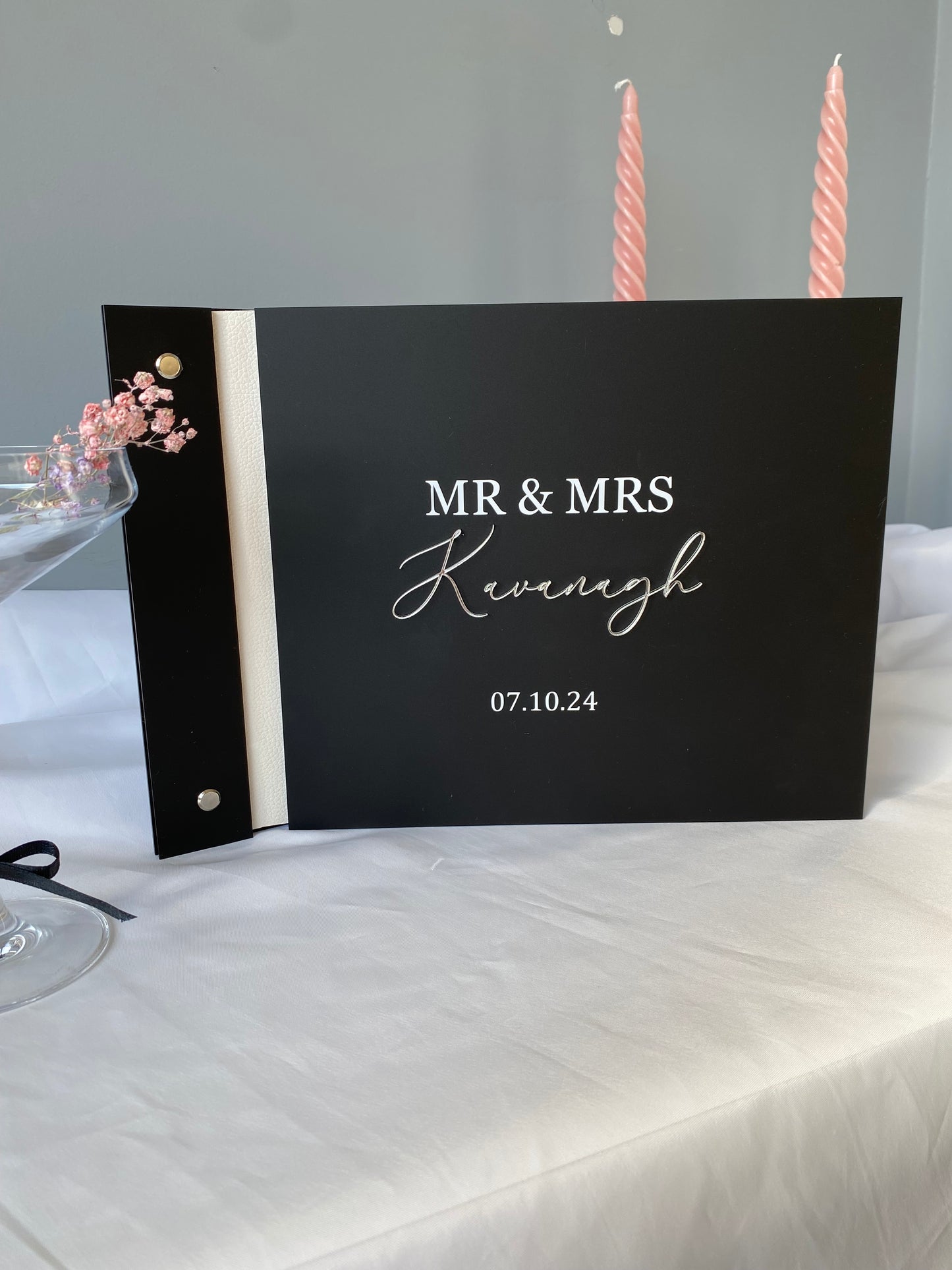 Bespoke Acrylic Guestbook