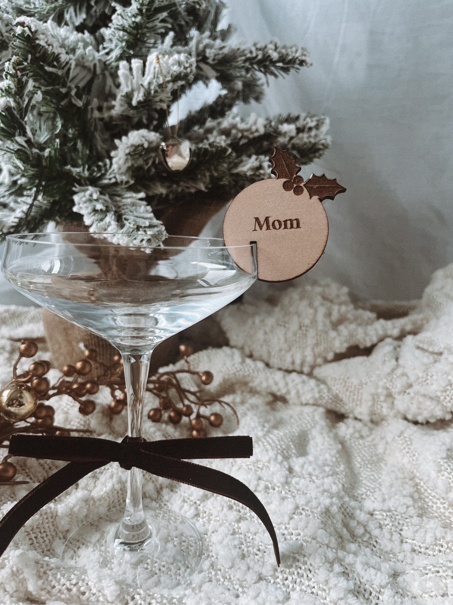 Christmas Pudding Drink Tags