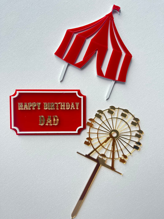 Carnival/Fun Fair theme Cake Bundle