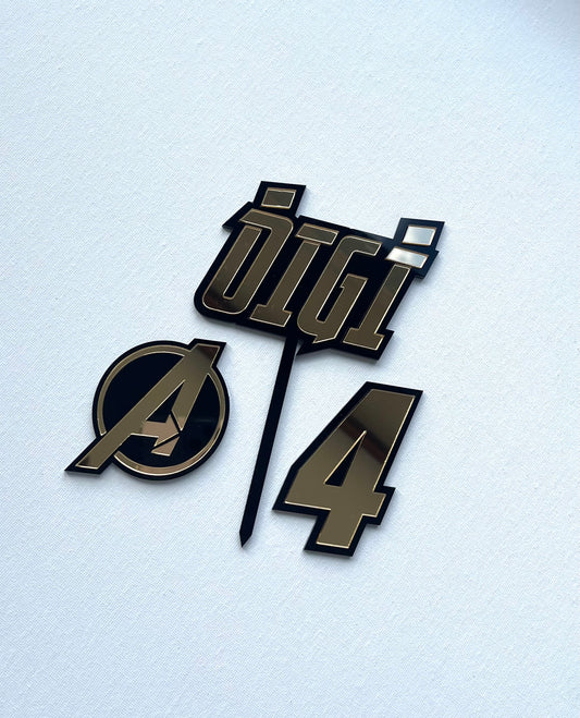 Marvel Avengers Theme Cake Bundle