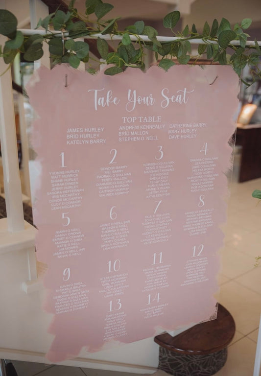 Table Plan (16 tables)