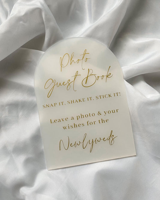 Photo Guestbook Sign