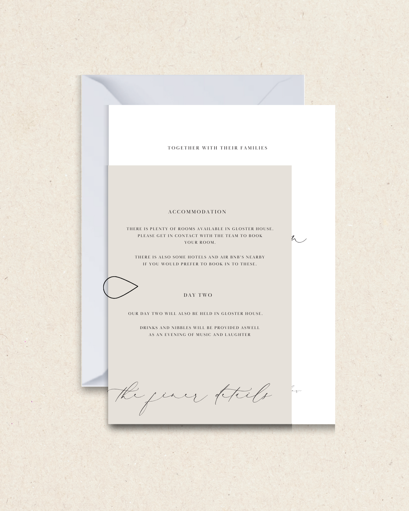 Olivia Standard Invitation Suite