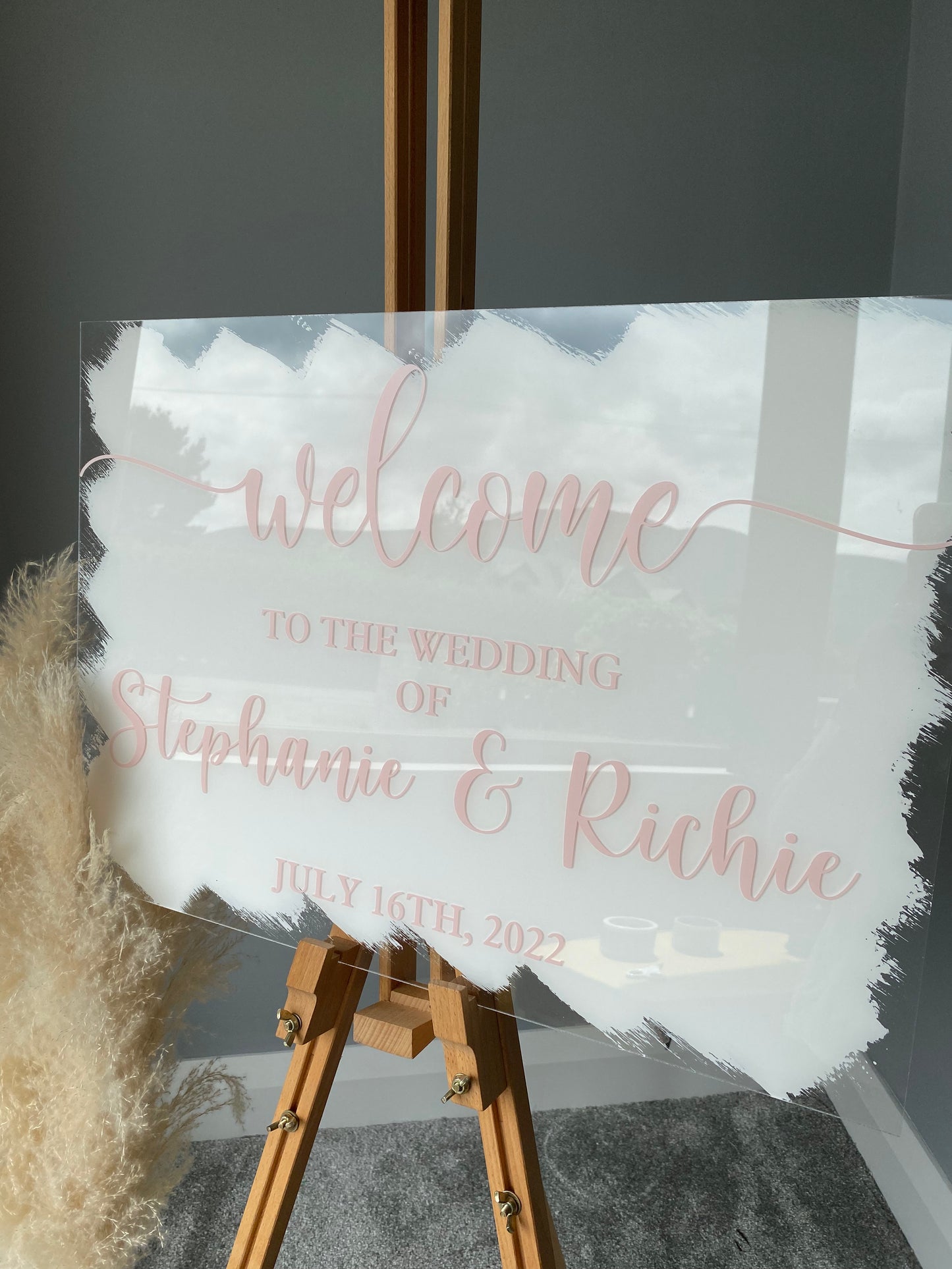 Welcome Wedding Signage (Style 1)