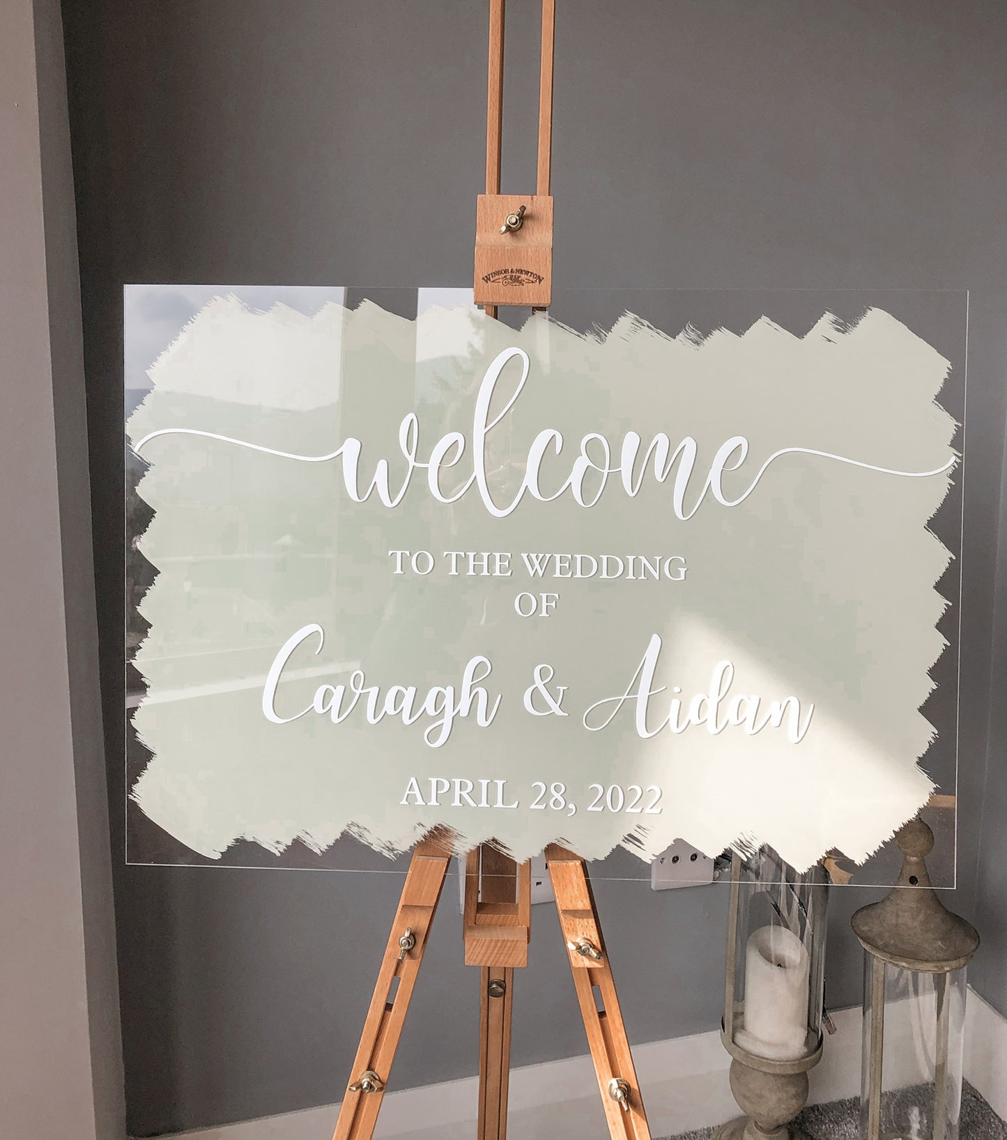 Welcome Wedding Signage (Style 1)