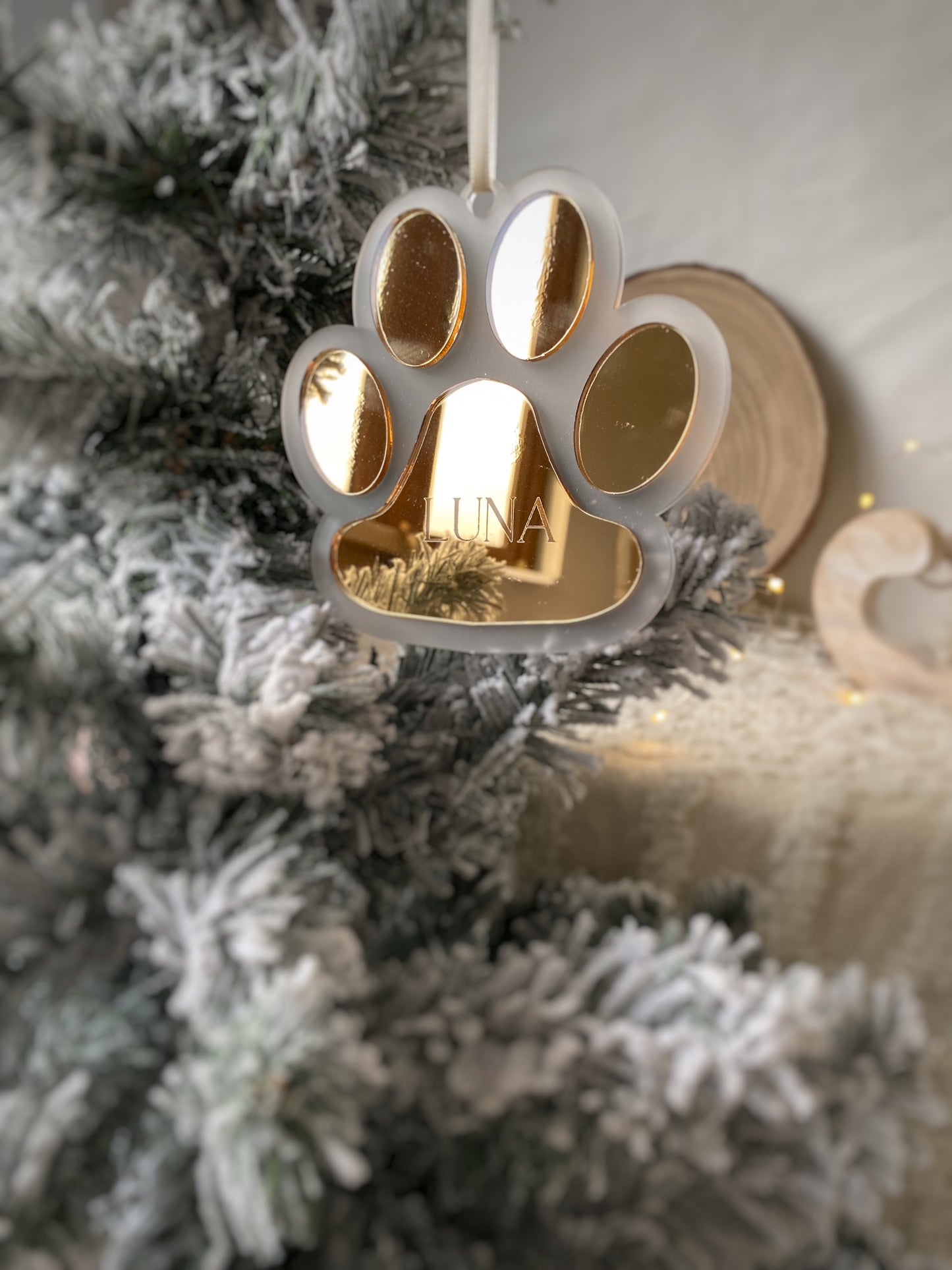 Double Layer Paw Decoration