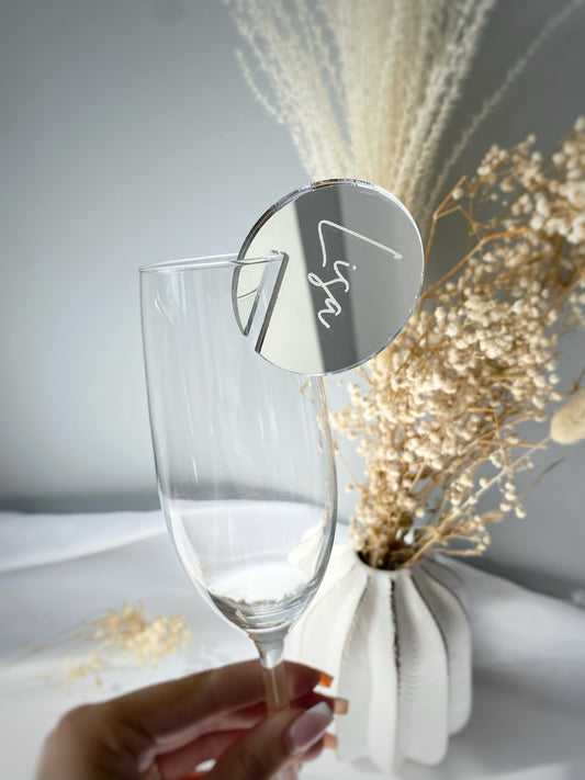 Round Drink Charm