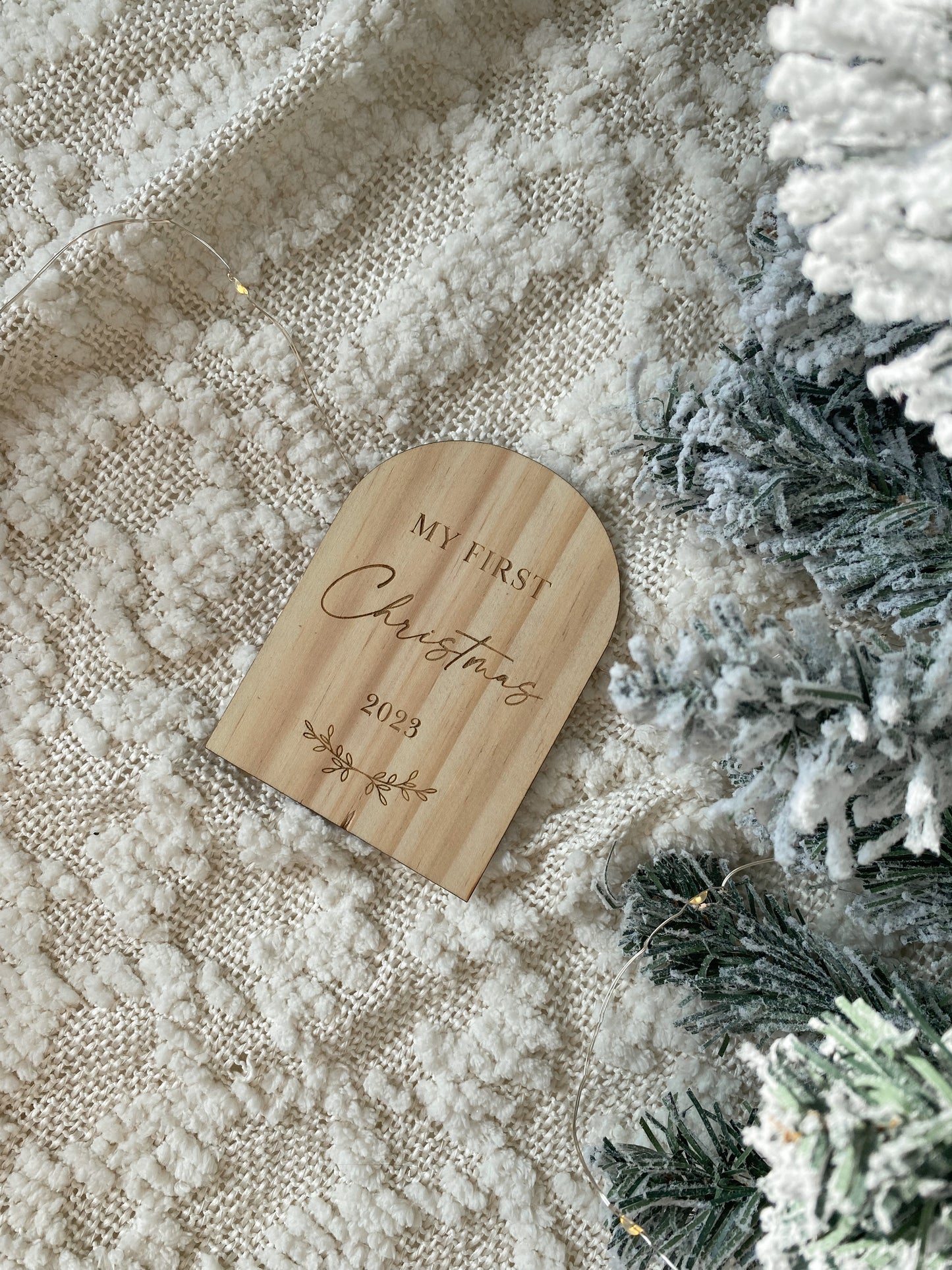 Baby’s First Christmas Plaque