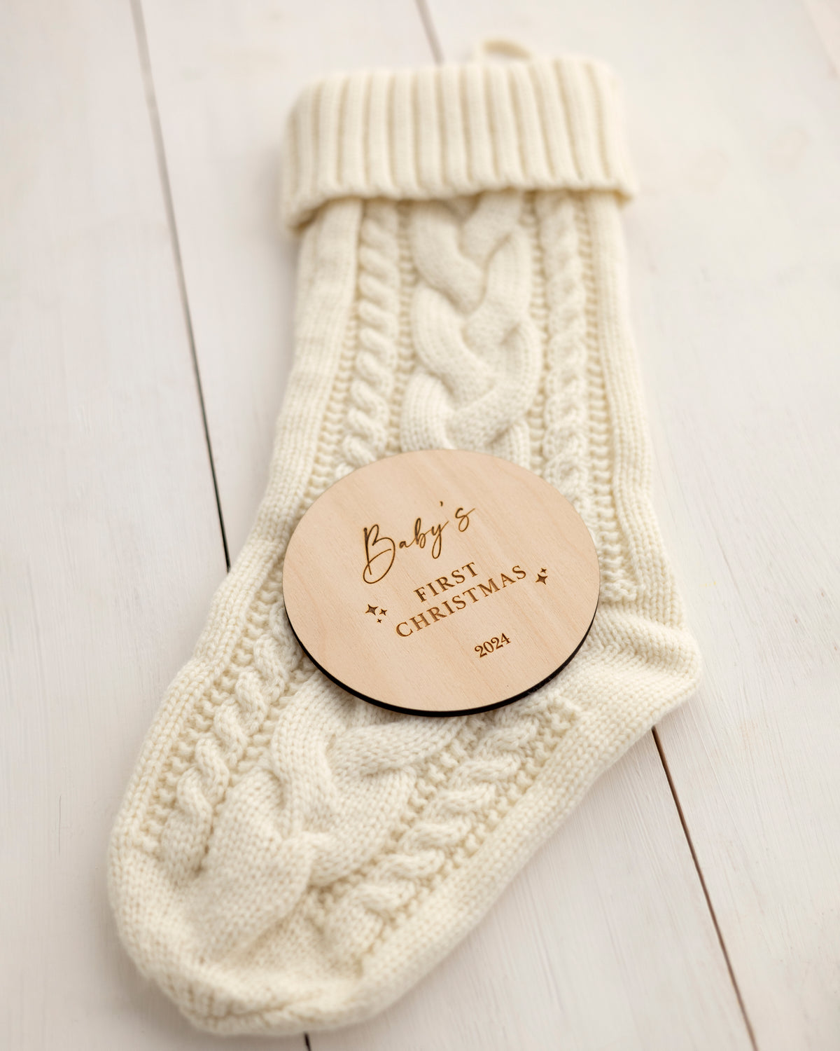 Baby’s First Christmas Plaque