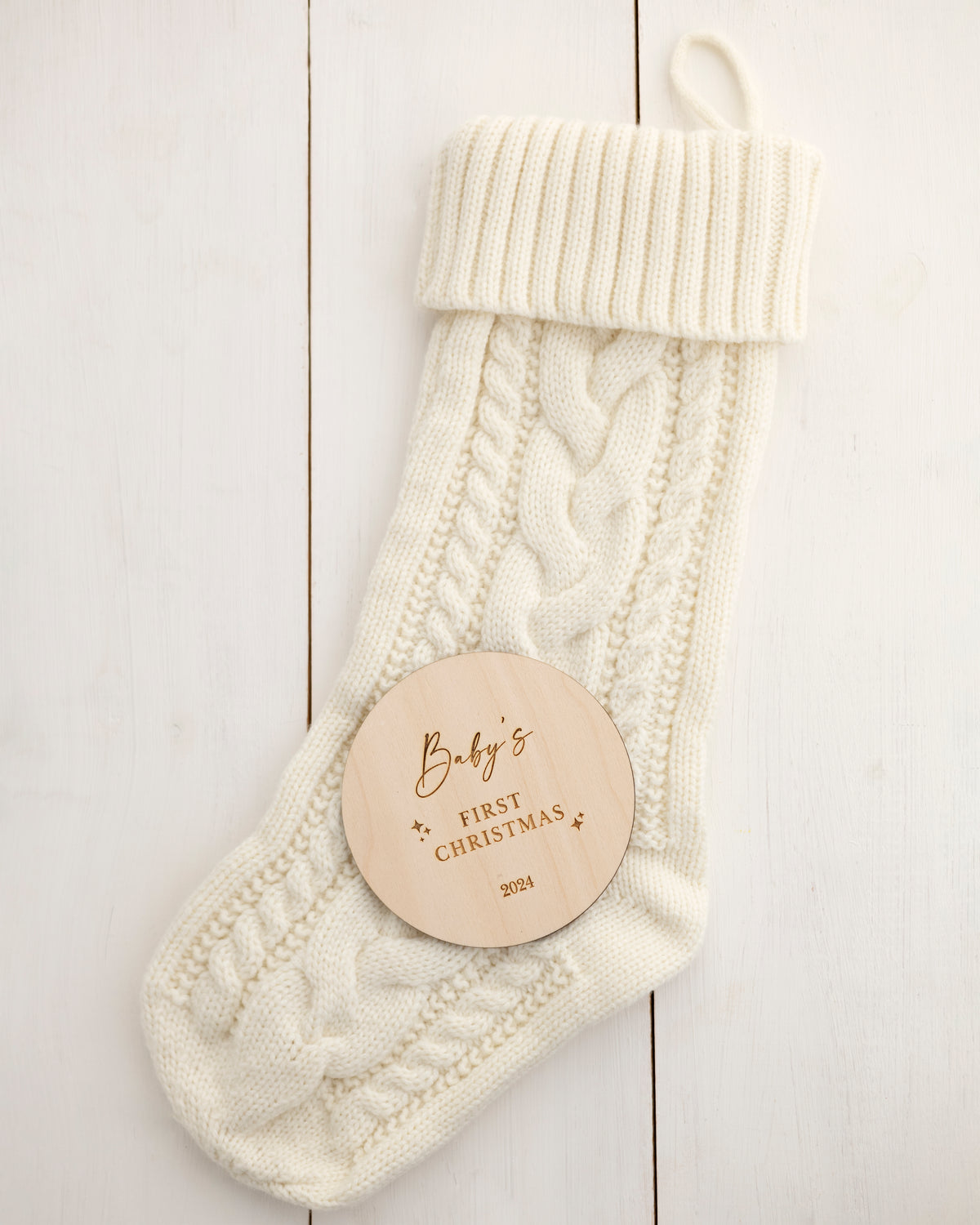 Baby’s First Christmas Plaque