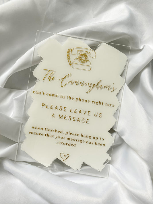 Audio Guestbook