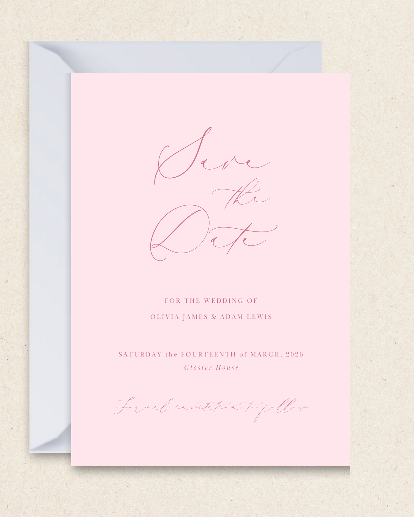Olivia Save the Date