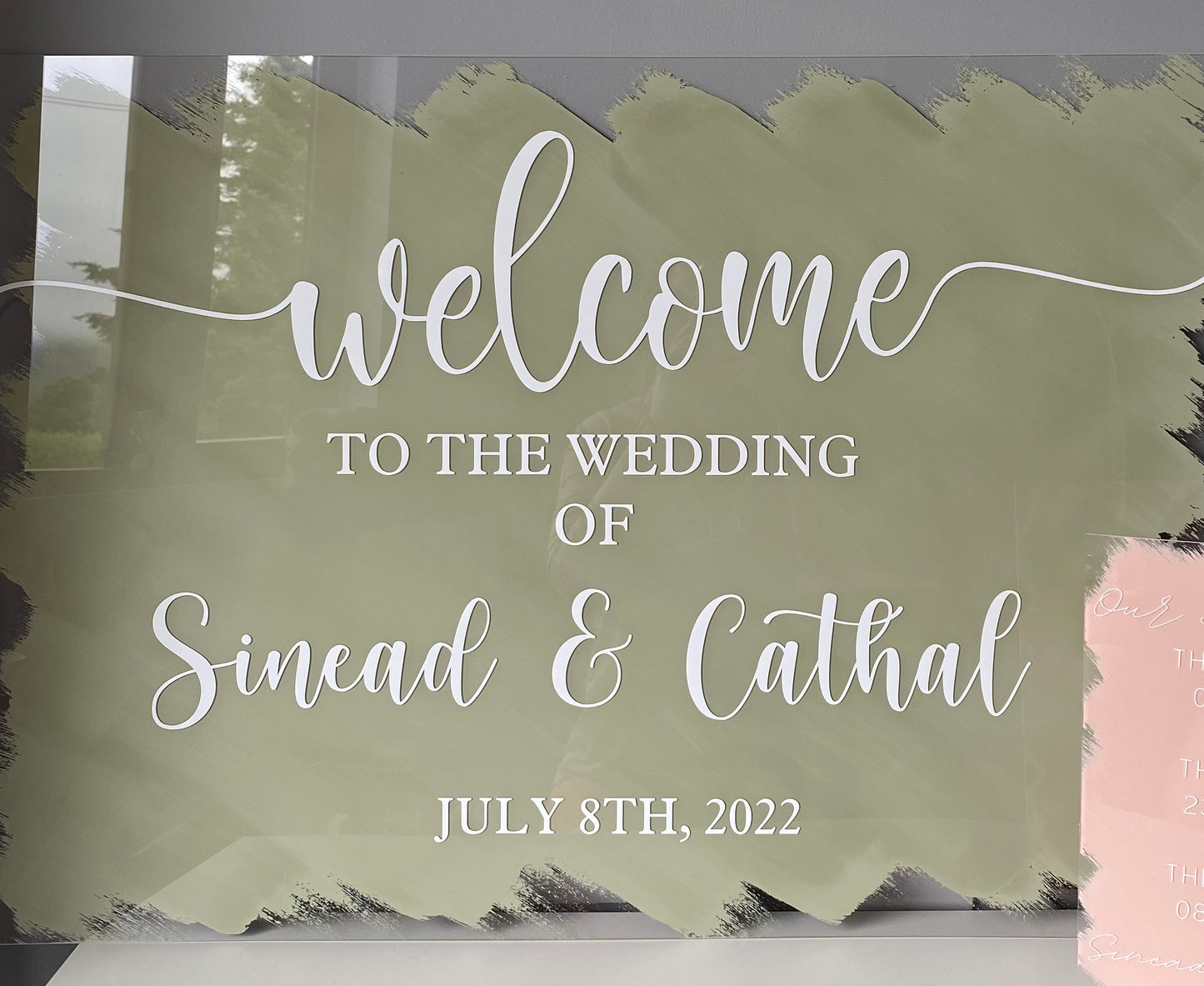 Welcome Wedding Signage (Style 1)