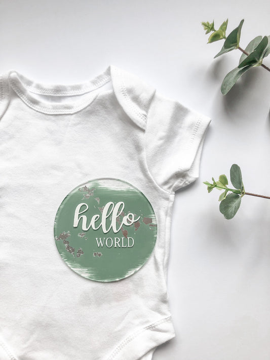 Hello World Disc (baby)